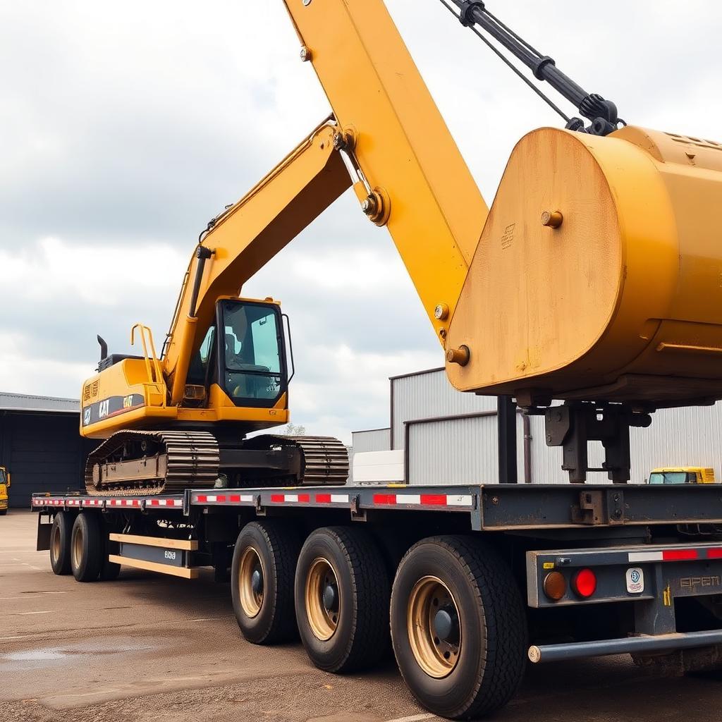 Heavy equipment mobilization